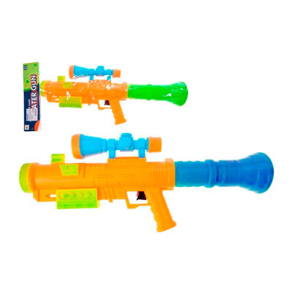 Водний бластер помповий M406Q_Orange-Blue Водний бластер помповий M406Q_Orange-Blue