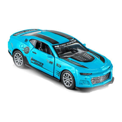 Машинка HORNET 1:32 металева інерційна з світлом і звуком K175B12_Blue Машинка HORNET 1:32 металева інерційна з світлом і звуком K175B12_Blue