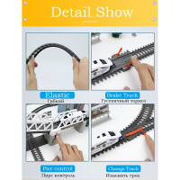 Залізна дорога зі швидкісним поїздом 2181 Залізна дорога зі швидкісним поїздом 2181