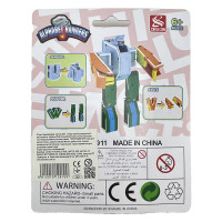 Конструктор Літери трансформери 26 шт Абетка навчальна іграшка 2911_seriesU