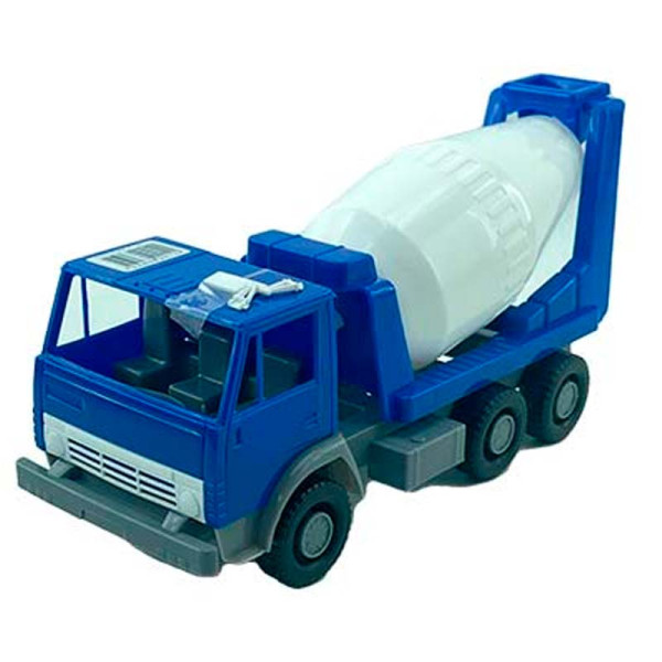 Дитяча машинка Оріон Камаз "Бетономішалка" 28 см 122_Blue-White