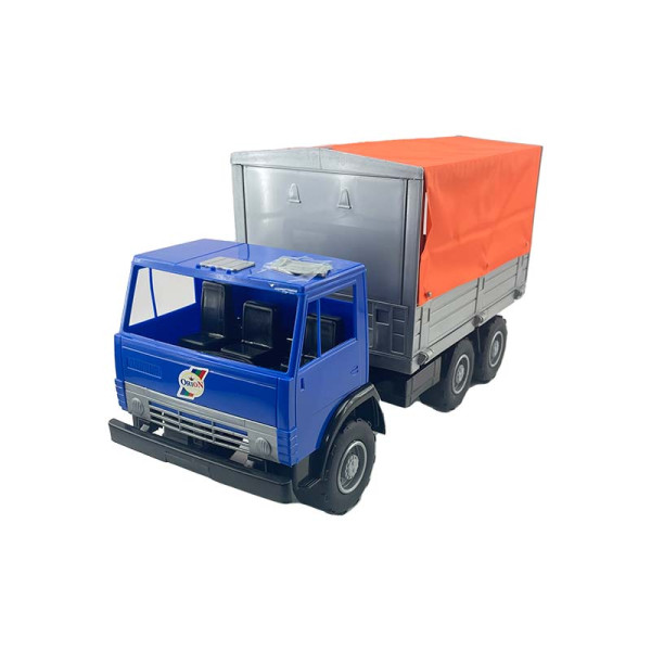 Машинка Оріон Х2 з тентом 488_Blue-Gray-Orange Машинка Оріон Х2 з тентом 488_Blue-Gray-Orange