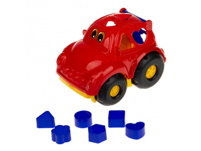 Сортер-машинка "Автошка 0282_Red Сортер-машинка "Автошка 0282_Red