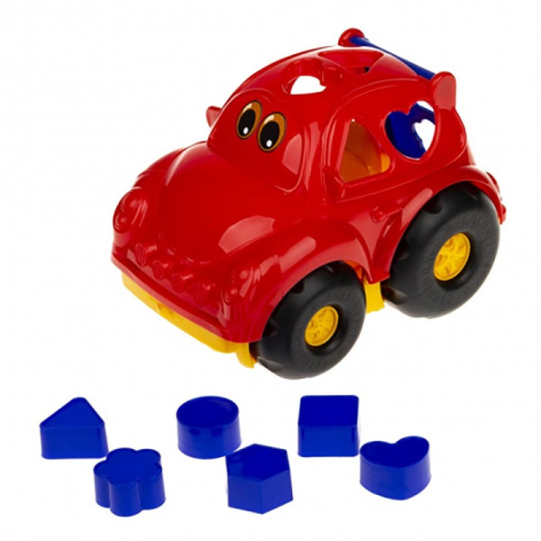 Сортер-машинка "Автошка 0282_Red Сортер-машинка "Автошка 0282_Red