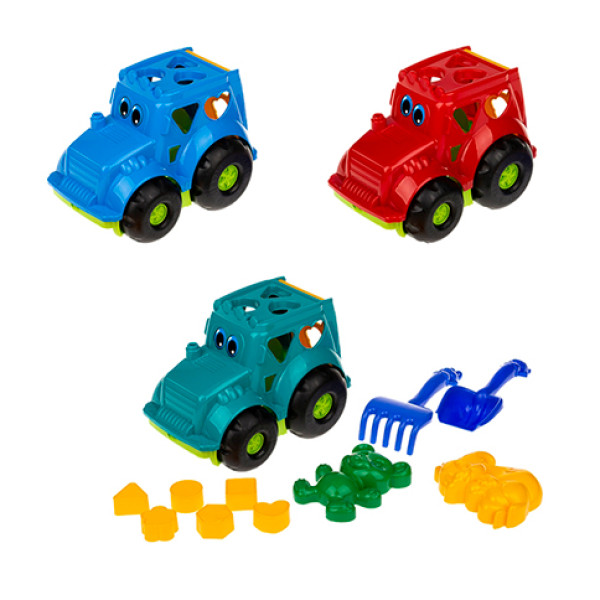 Сортер-трактор "Коник" з пасочками Хар.0336