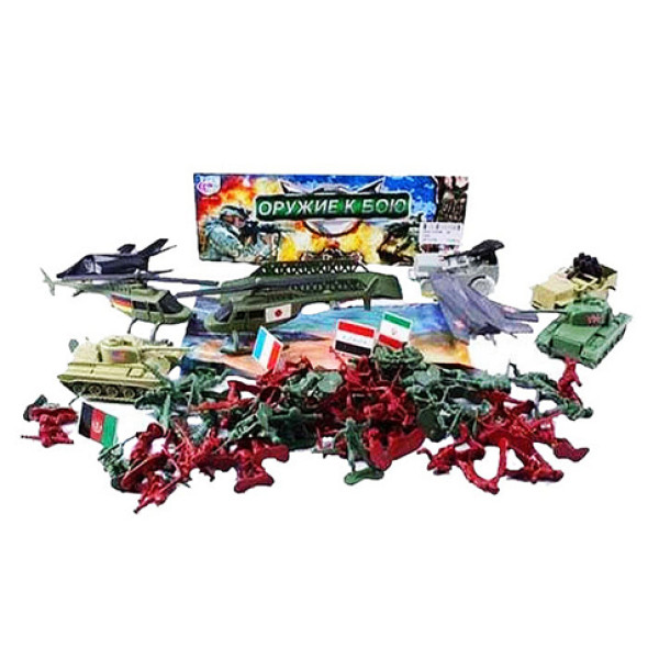 Військовий набір "Зброя до бою" PLAY SMART (російська мова) 25 см 3036