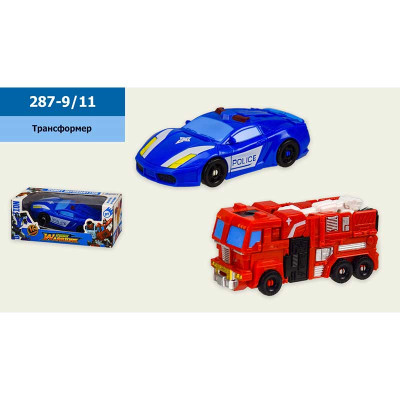Трансформер машина 2 види в кор. 19*95*8 см 287-9/11