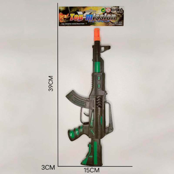 Автомат-трещітка пакет 39*3*15см 333-18 Автомат-трещітка пакет 39*3*15см 333-18