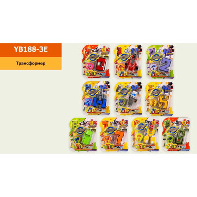 Іграшка робот-трансформер"Цифра" YB188-3E