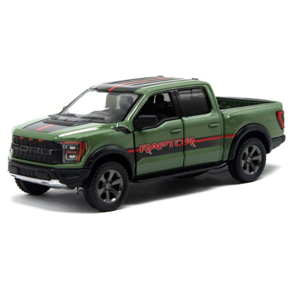 Модель пікап FORD F-150 RAPTOR 5" інерційна металева KT5436FW_Green