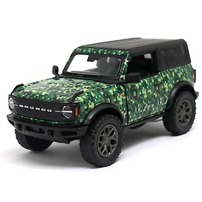 Машинка джип FORD BRONCO CAMO-EDITION металева інерційна 3 кольори KT5445WB