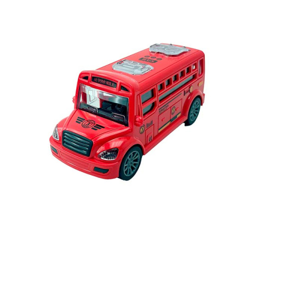 Автобус шкільний відчиняються двері 13 см JW567-066_Red