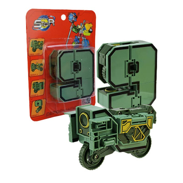 Фігурка Трансформер машинка цифра пластикова 188-47Y_series9 Фігурка Трансформер машинка цифра пластикова 188-47Y_series9