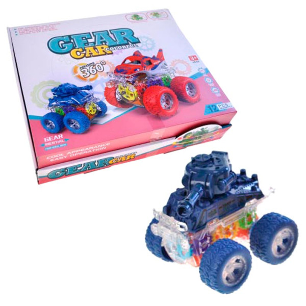 Машинка Танк інерційний на батарейках YM-1108F_Blue Машинка Танк інерційний на батарейках YM-1108F_Blue