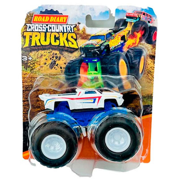 Машина металева на блістері 6 видів 686-12S 686-12S_White-Blue Машина металева на блістері 6 видів 686-12S 686-12S_White-Blue