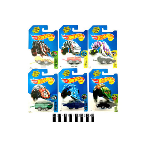 Машина "Hot Wheel" метал-пластик J572-1