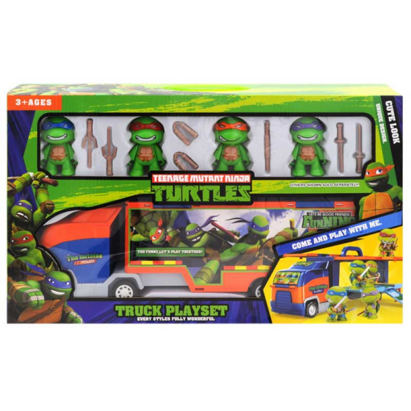 Трейлер з героями "Черепашки-ніндзя" в коробці H4488