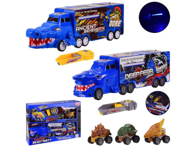 Трейлер з інерц. тваринами світло звук 2 види в кор. 35*9.5*26 см р-р 1200A/1299A Трейлер з інерц. тваринами світло звук 2 види в кор. 35*9.5*26 см р-р 1200A/1299A