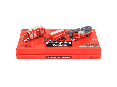 Пожежна машина металева інерційна 887-6 Пожежна машина металева інерційна 887-6
