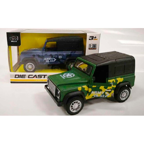 Джип військовий інерційний (світло звук) GC051177