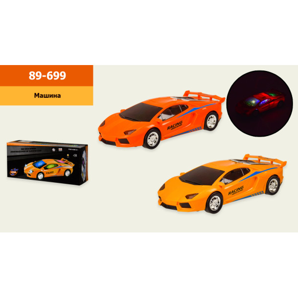 Машина дитяча (світло і звук) 2 кольори 89-699