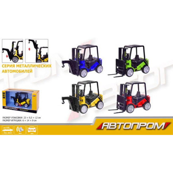 Будтехніка АВТОПРОМ метал із музично-світловим ефектом 7760/1 Будтехніка АВТОПРОМ метал із музично-світловим ефектом 7760/1