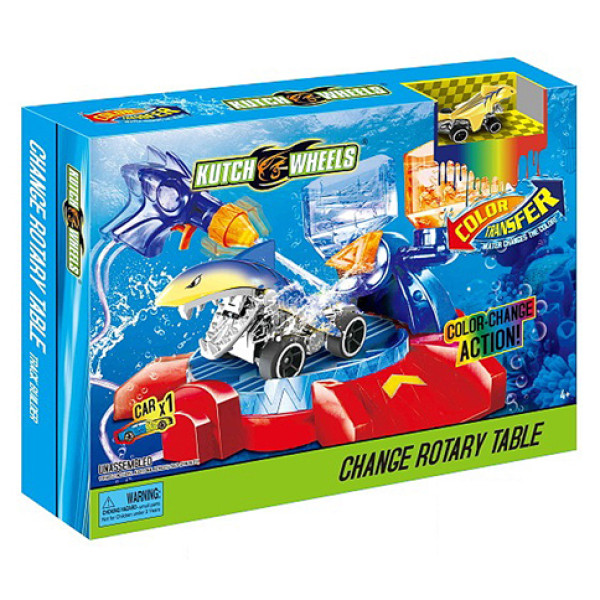 Трек Hot Wheels з металевою машинкою змінює колір S8866
