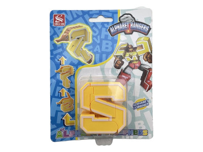 Конструктор Літери трансформери 26 шт Абетка навчальна іграшка 2911_seriesS Конструктор Літери трансформери 26 шт Абетка навчальна іграшка 2911_seriesS