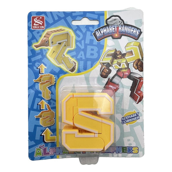 Конструктор Літери трансформери 26 шт Абетка навчальна іграшка 2911_seriesS Конструктор Літери трансформери 26 шт Абетка навчальна іграшка 2911_seriesS