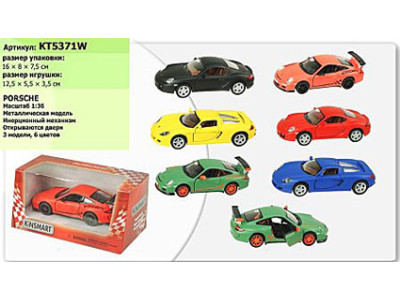 Модель легкова "MATTE Porsche" KT5371W Модель легкова "MATTE Porsche" KT5371W