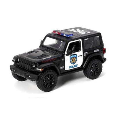 Модель джип 5' Jeep Wrangler Police метал KT5412WA