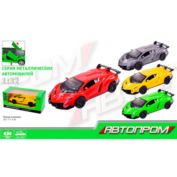 Іграшка машина метал 7714 "АВТОПРОМ" 1:32 відкр.двері в кор.16*7*7см 7714