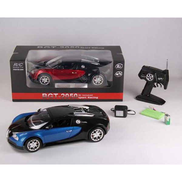 Іграшка машина на р/к 1:10 арт.2050 Bugatti Veyron акум. у кор. 2 кольор 2050 Іграшка машина на р/к 1:10 арт.2050 Bugatti Veyron акум. у кор. 2 кольор 2050