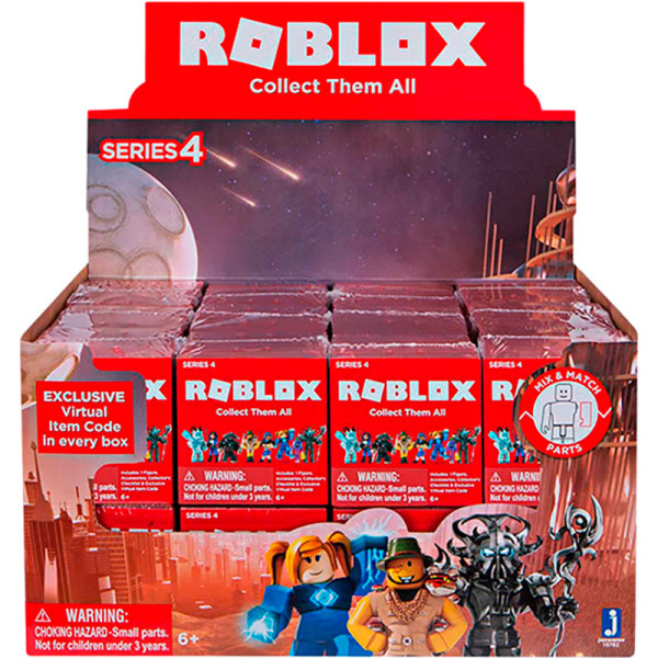 Ігрова колекційна фігурка Jazwares Roblox Mysteru Figures Brick S4 10782R Ігрова колекційна фігурка Jazwares Roblox Mysteru Figures Brick S4 10782R