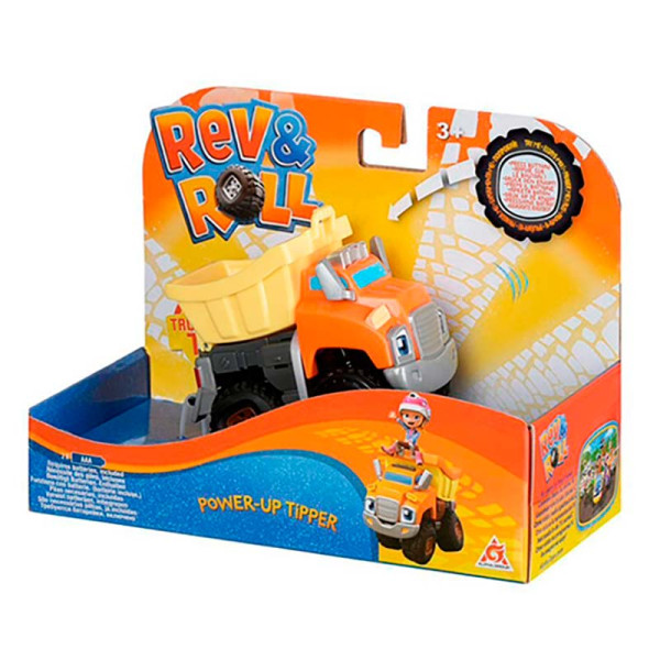 Ігрова фігурка машинка Rev&Roll Power-Up Tipper EU881250 Ігрова фігурка машинка Rev&Roll Power-Up Tipper EU881250