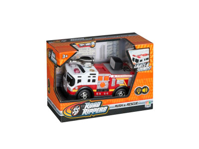 Рятувальна техніка "Пожежна машина" зі світлом і звуком 13см 34513 Рятувальна техніка "Пожежна машина" зі світлом і звуком 13см 34513