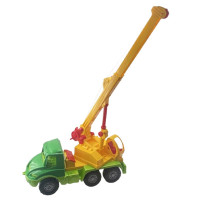 Машинка-кран "Атлантіс" 0640_Green-Yellow Машинка-кран "Атлантіс" 0640_Green-Yellow