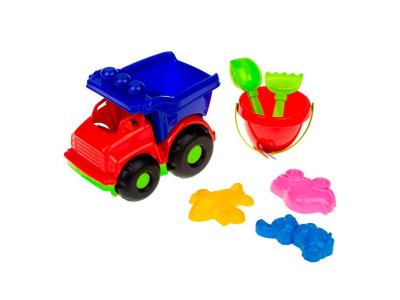 Машина "Тотошка" самоскид 0183_Red-Blue Машина "Тотошка" самоскид 0183_Red-Blue