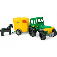 Машинка Tigres Трактор із причепом 39348_Horse-Carriage Green-Yellow