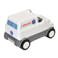 Машинка Tigres "Smart Wheels" швидка допомога біла 40046