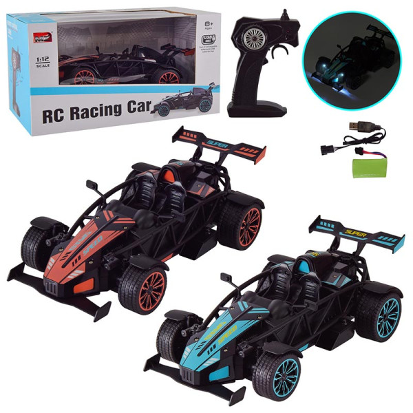 Машинка гоночна на радіокеруванні з акумулятором 1:12 YY2040