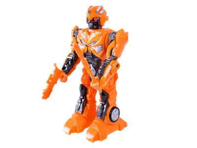 Робот зі свiтлом і звуком 30 см EJ684_Yellow Робот зі свiтлом і звуком 30 см EJ684_Yellow