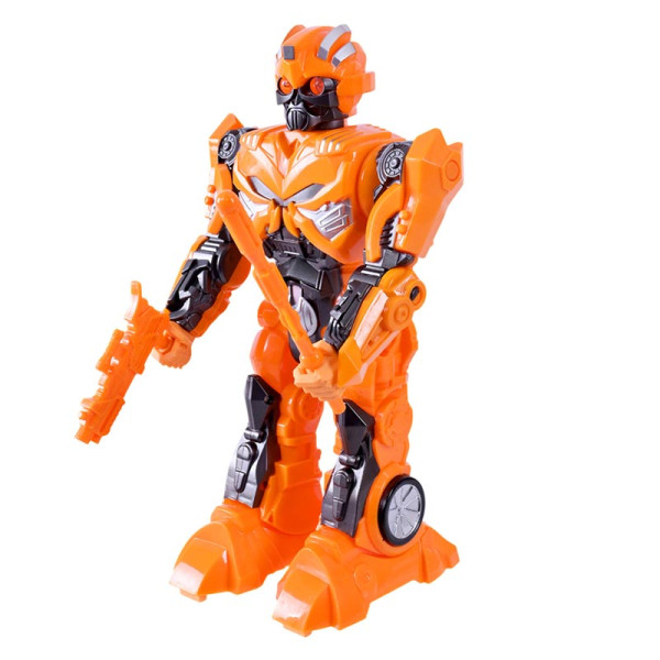 Робот зі свiтлом і звуком 30 см EJ684_Yellow Робот зі свiтлом і звуком 30 см EJ684_Yellow