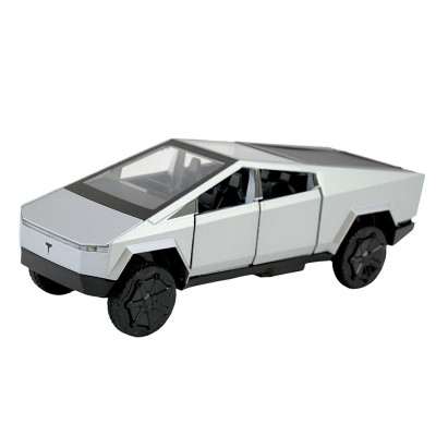 Машинка Автопром Tesla pickup truck 1:32 зі світлом і звуком AP74222_Silver