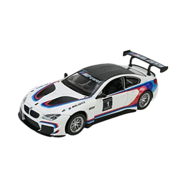 Машинка Автопром MW M6 GT3 металева зі світлом і звуком 68325_White