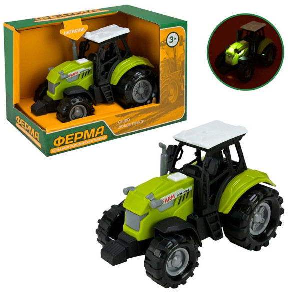 Іграшка Трактор зі світлом і звуком AP9926