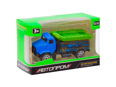 Машинка Автопром 1:64 металева 7624A_Blue