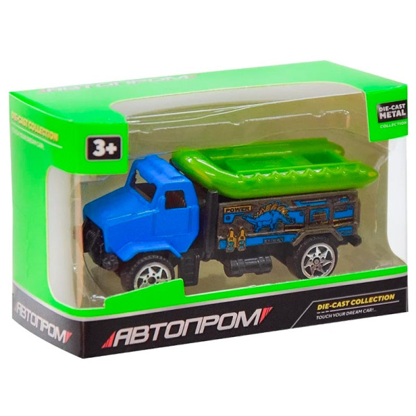 Машинка Автопром 1:64 металева 7624A_Blue