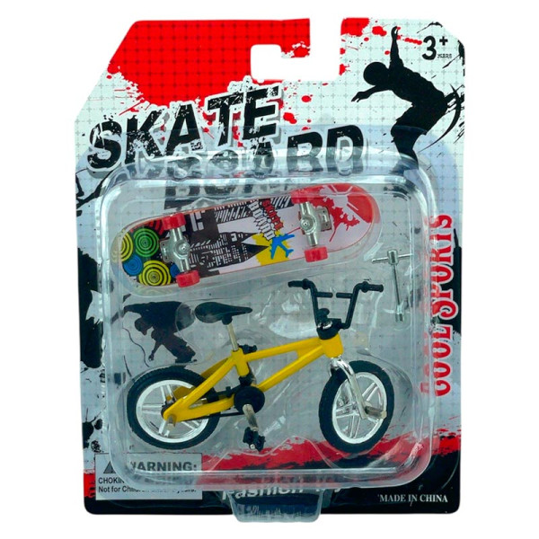 Набір Fingerboard Skate+BMX 2356-33_Yellow