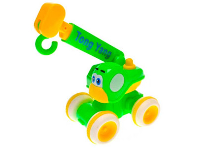 Машинка кран інерційна для немовлят у кульку 0542-1